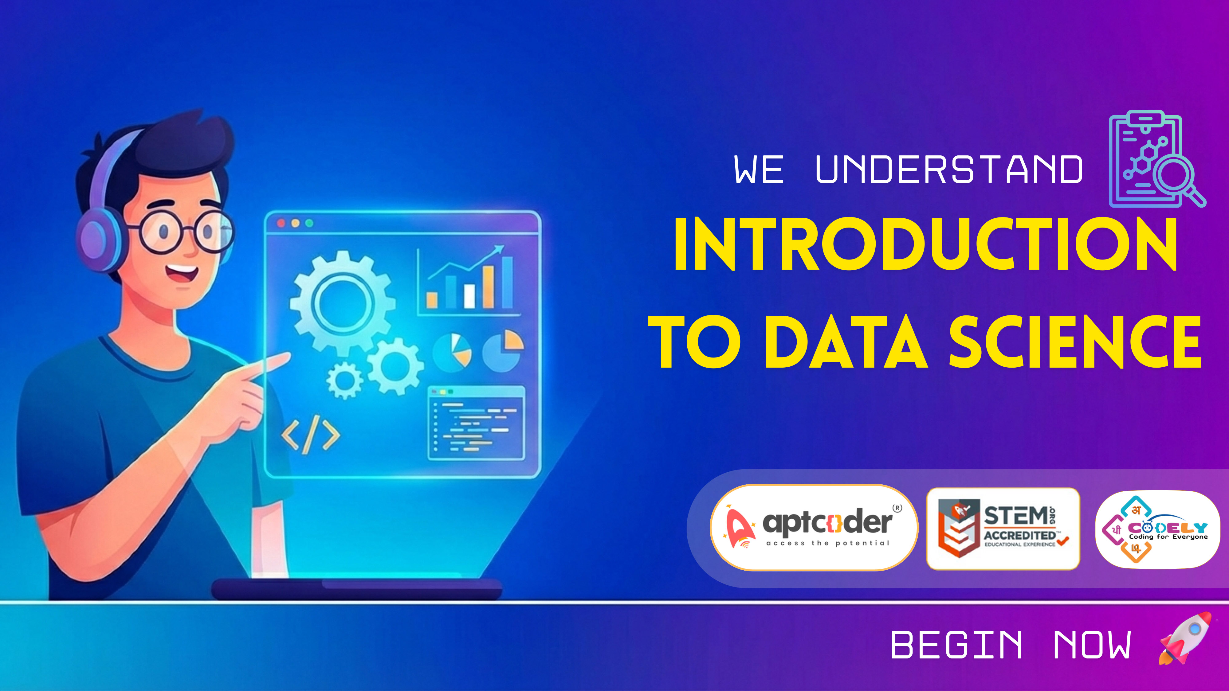 We understand Introduction to Data Science